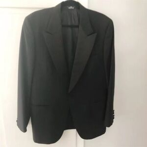 Lanvin Mens Black Tuxedo Jacket No Size* EUC